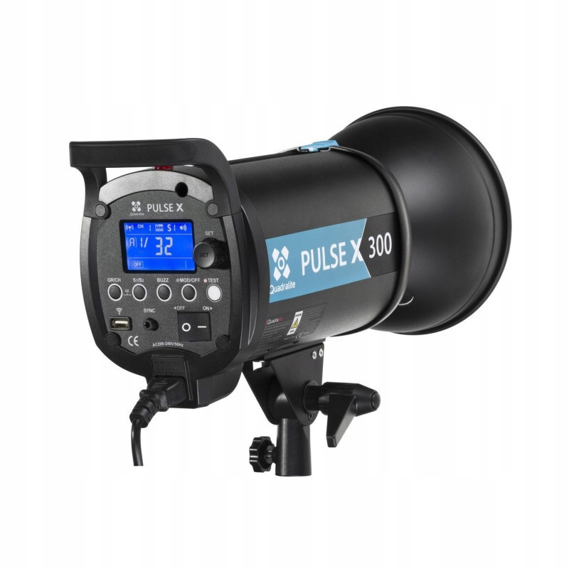 Studiový blesk Quadralite Pulse X 300