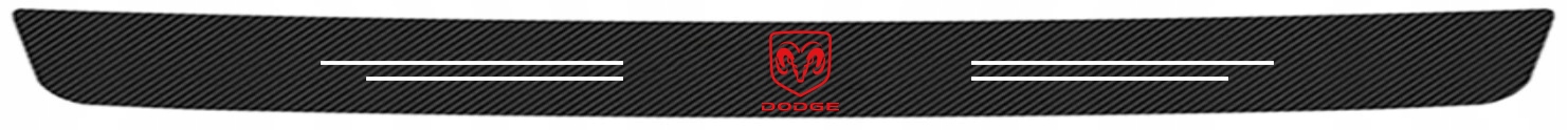 

Osłona naklejka na zderzak, bagażnik Dodge