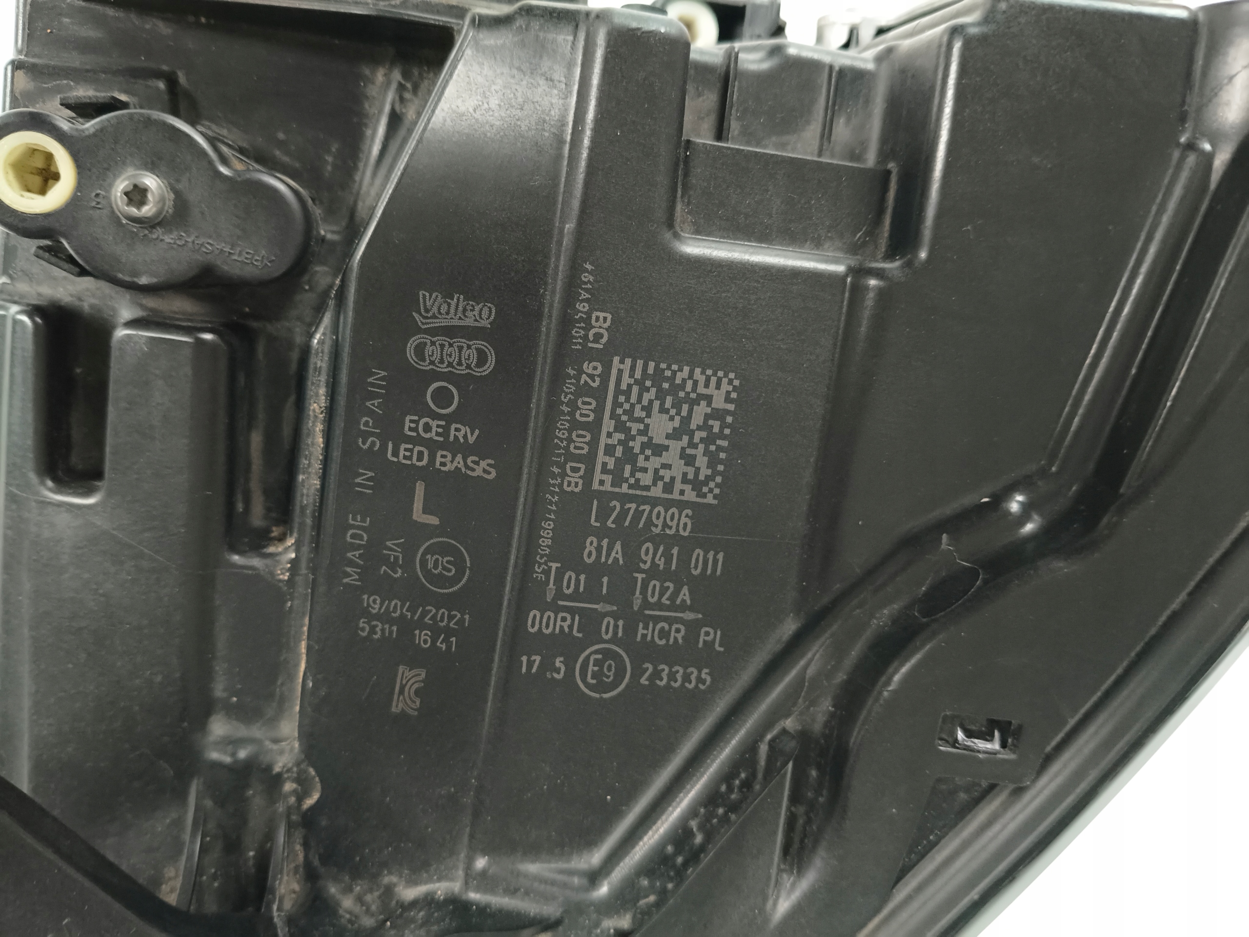 light left REFLEKTOR AUDI Q2 81A LIFT FULL LED