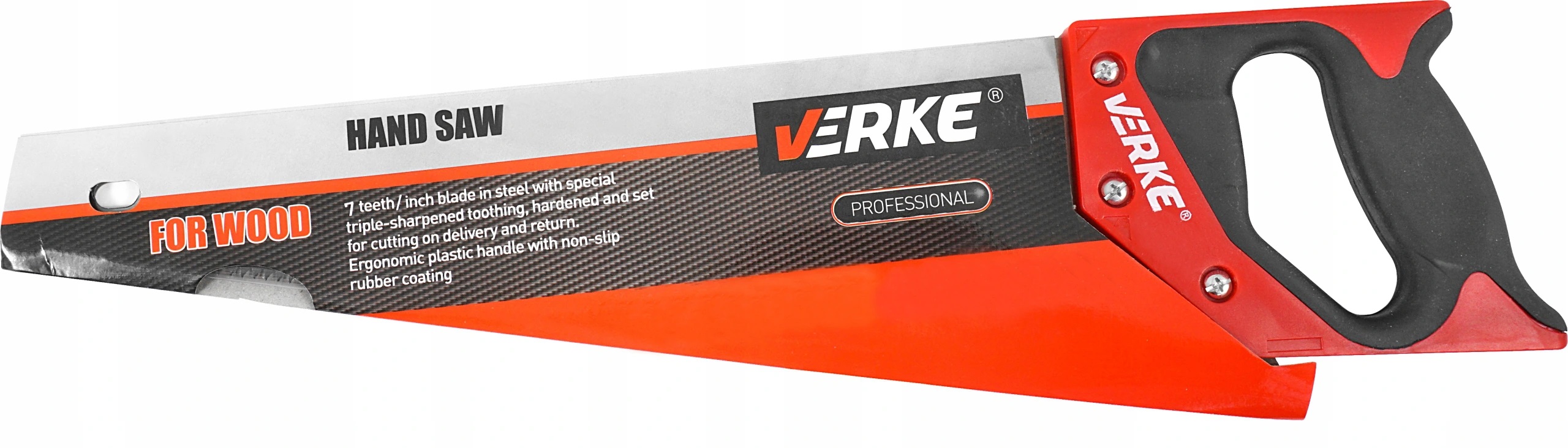 PIŁA RĘCZNA PŁATNICA DO DREWNA PIŁKA 500mm VERKE Długość ostrza 500 mm