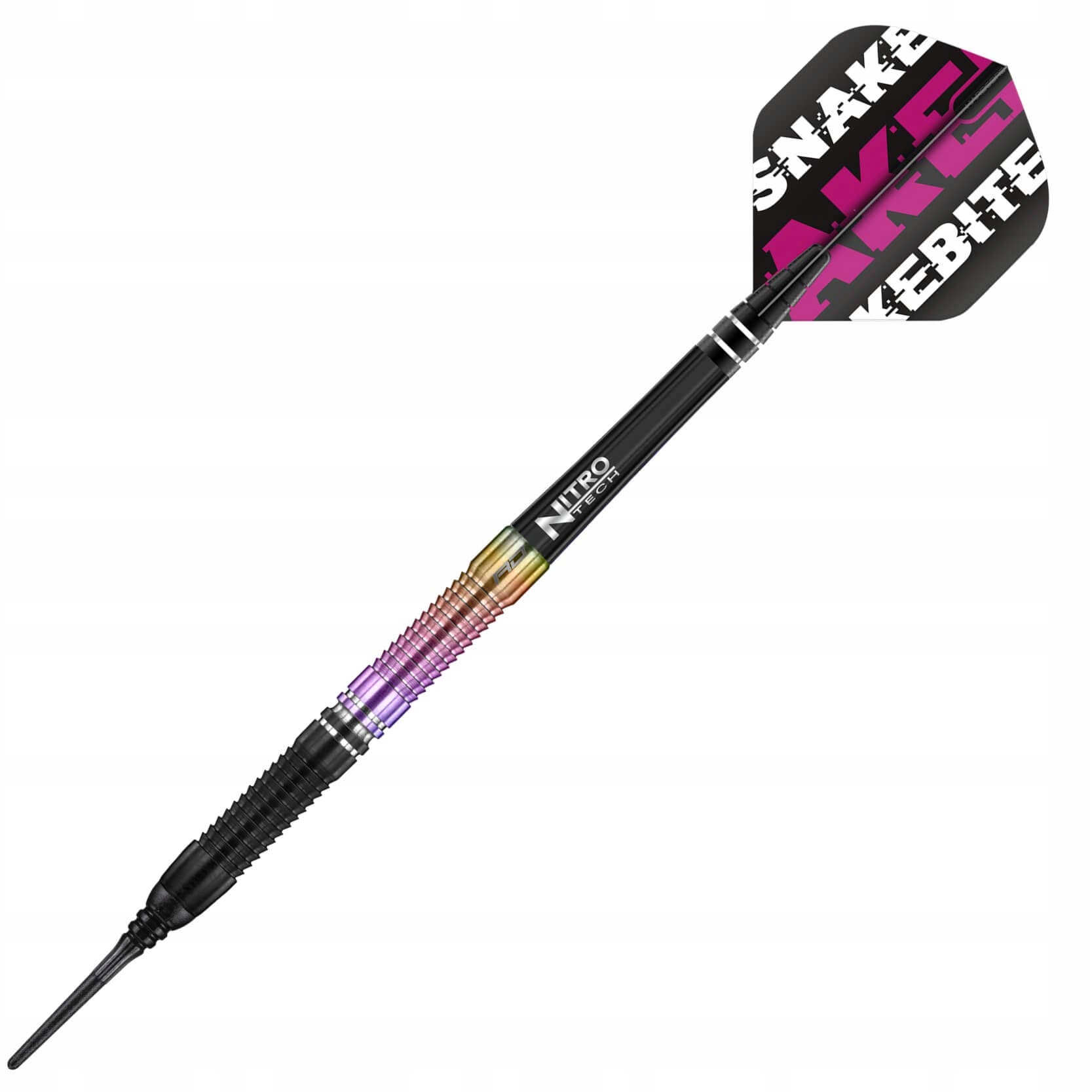 SNAKEBITE Rzutki Softip 20g Wolfram Zestaw Flagi i Trzonki — miniatura 2