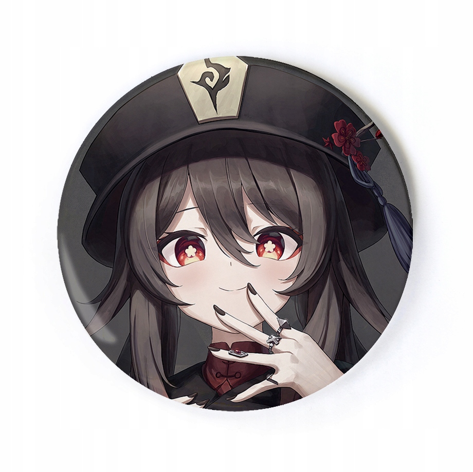 

Przypinka anime Genshin Impact Hu Tao 58 mm