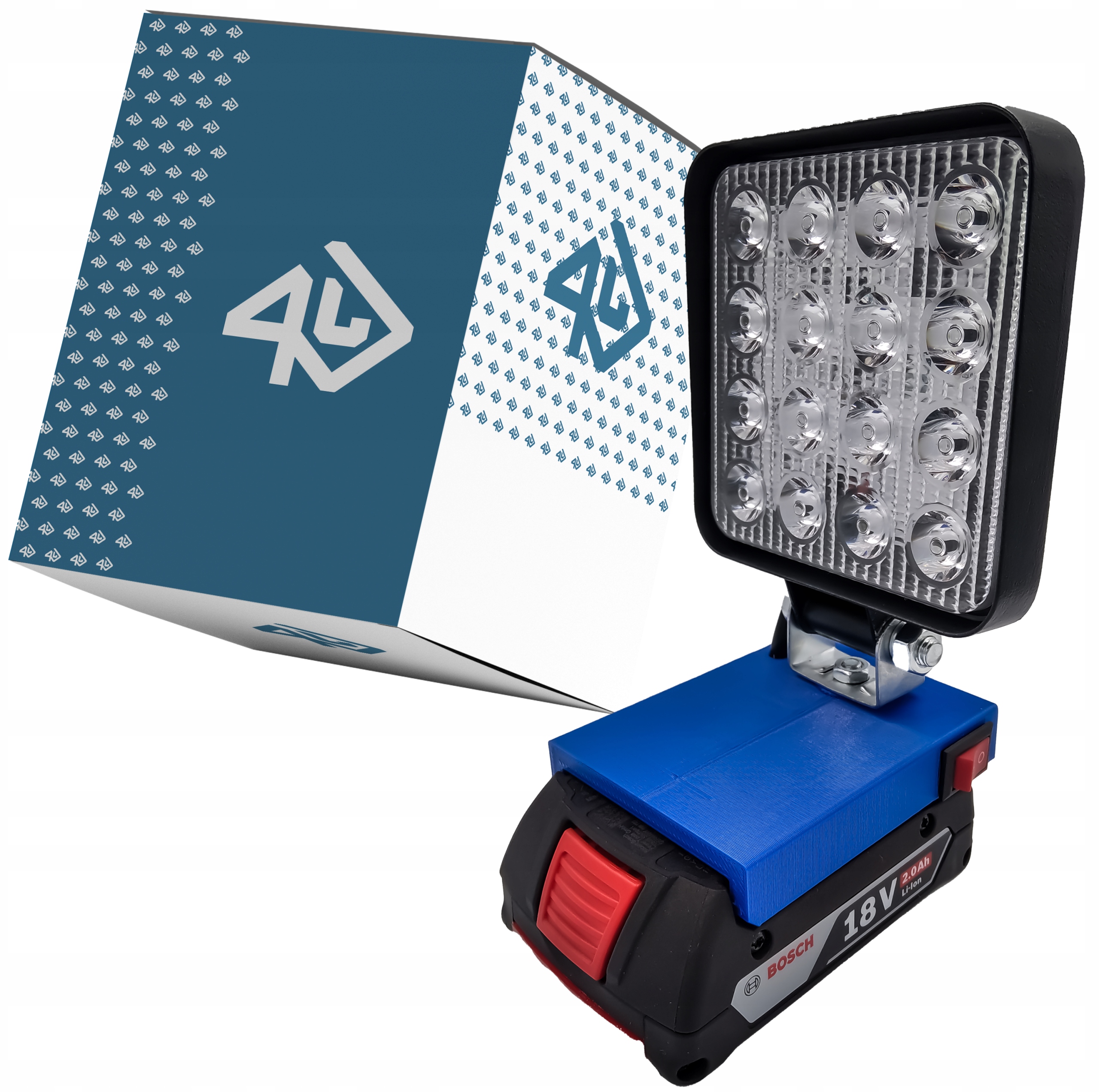 

P4U lampa halogen Bosch lampka 18V Gli wersja Pro