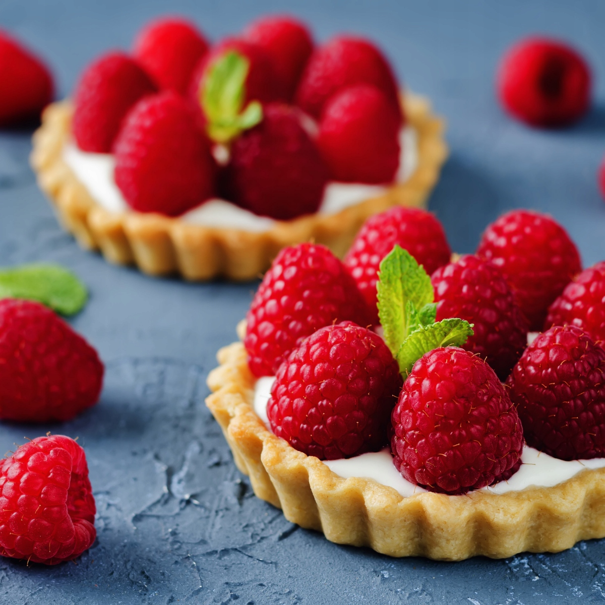 Foremki do TARTALETEK babeczek TARTY metalowe x6 Wysokość produktu 3 cm