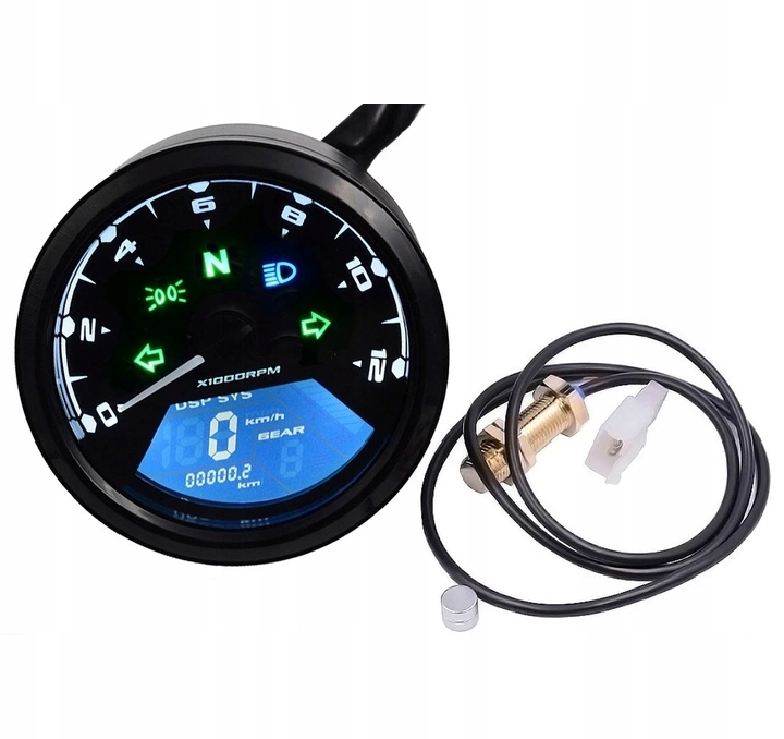 Univerzální Digitální Počítadlo Čtyřkolek, Motocykl Cross