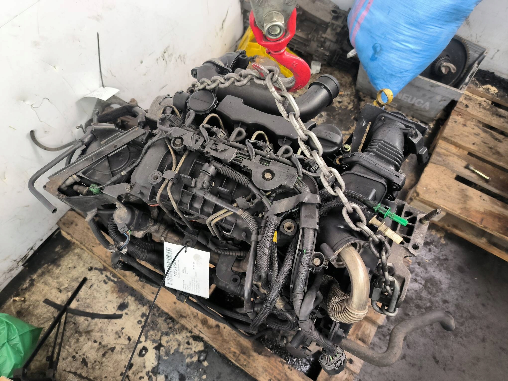 engine complete 10JB20 1.6 CITD MAZDA 3 and BK