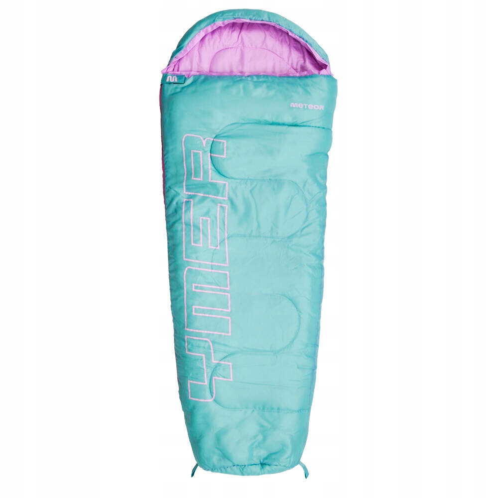 Śpiwór mumia kaptur dziecięcy pokrowiec ciepły dla dzieci Meteor Ymer 155cm