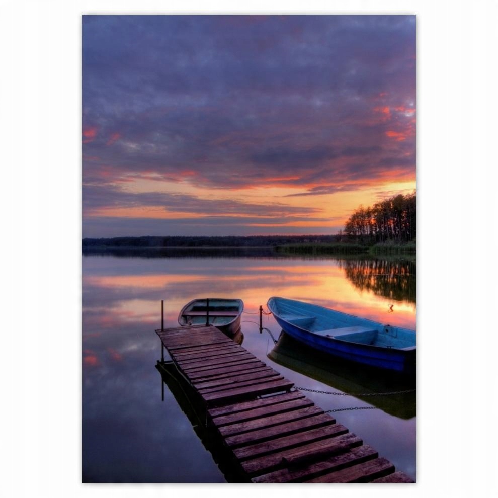 

Naklejki 50x70 Pomost na Jeziorze