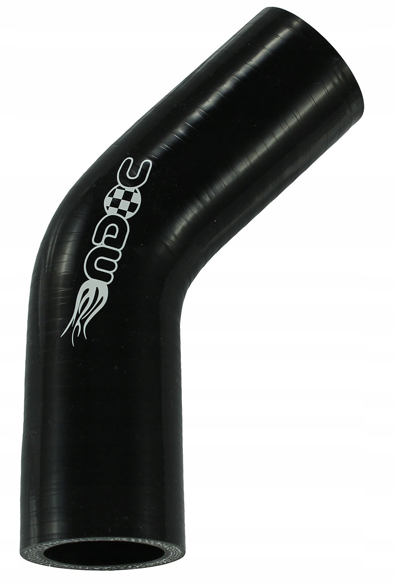 MDC KOLANKO SILIKONOWE 40mm 45s intercooler CZARNE