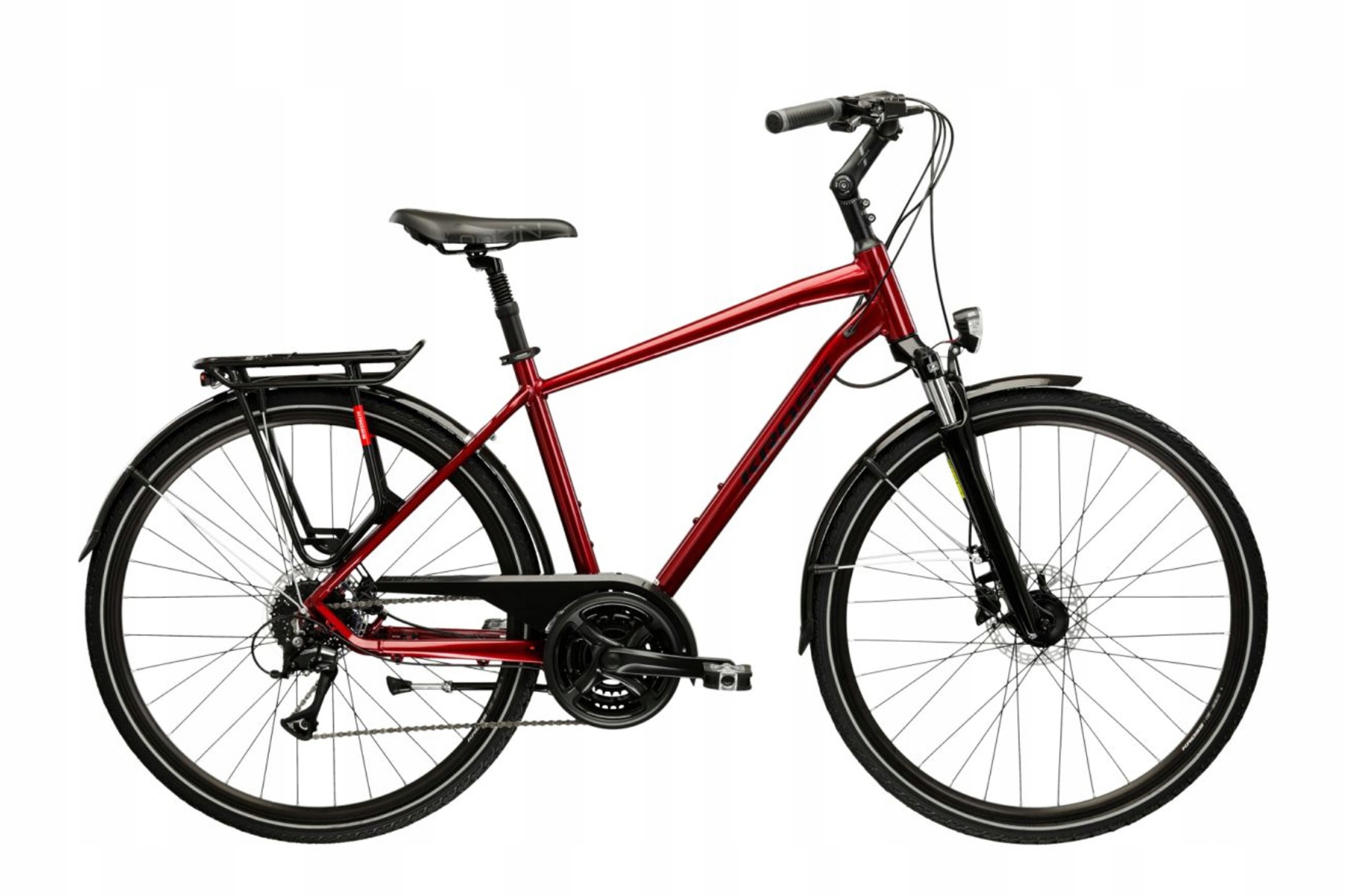 Rower trekkingowy Kross Trans 4.0 Rubinowy 28" L/21"