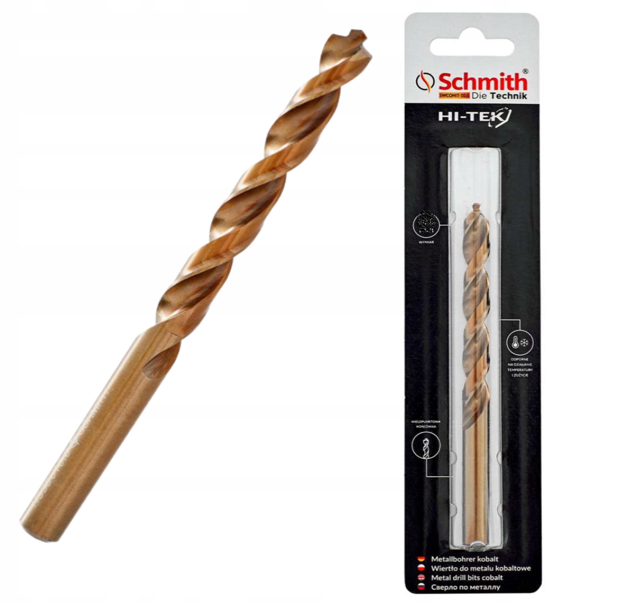 

Wiertło Do Metalu Kobaltowe Cobalt 2,5mm Inox Stal