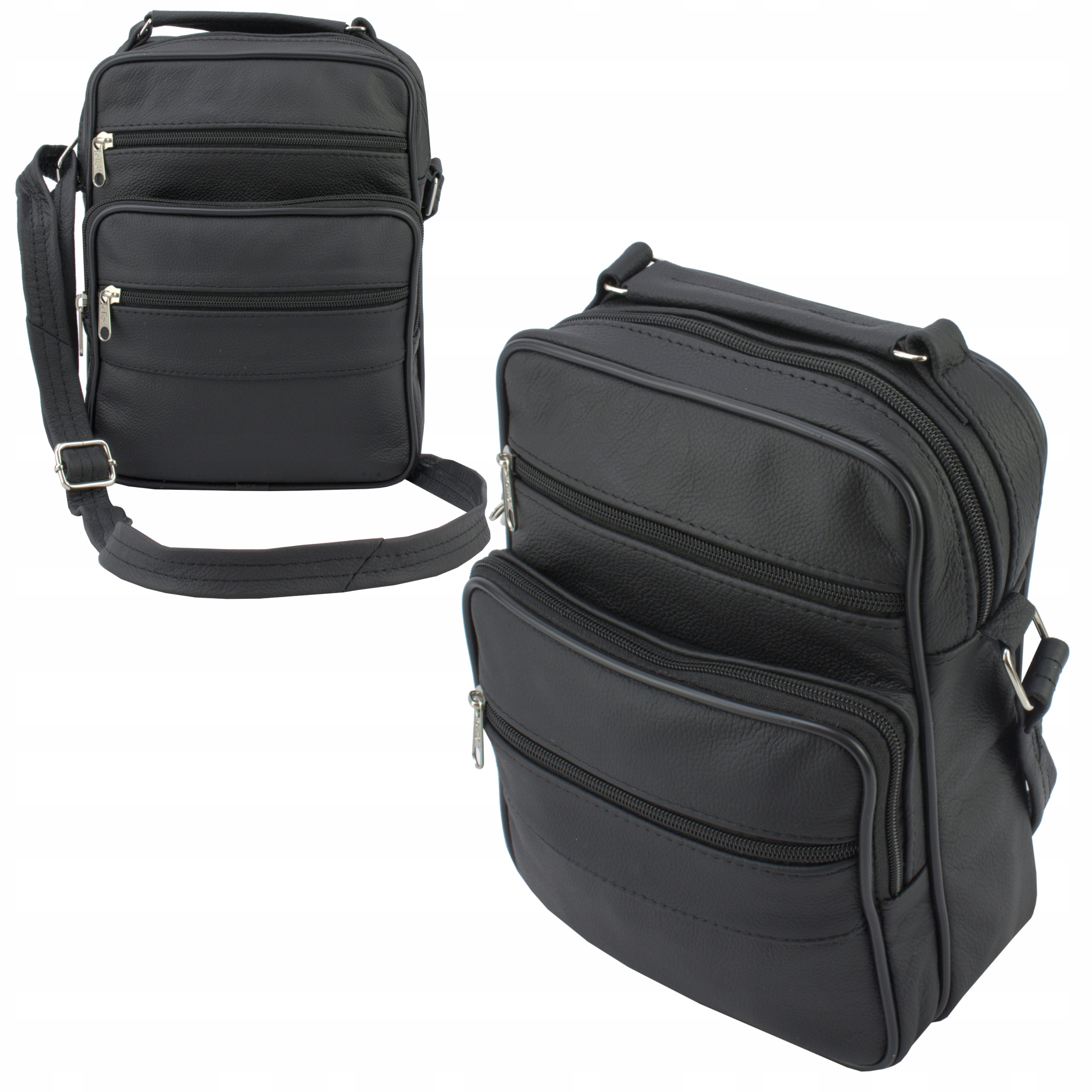 

Torba na Ramię Męska Skórzana Listonoszka skóra T4