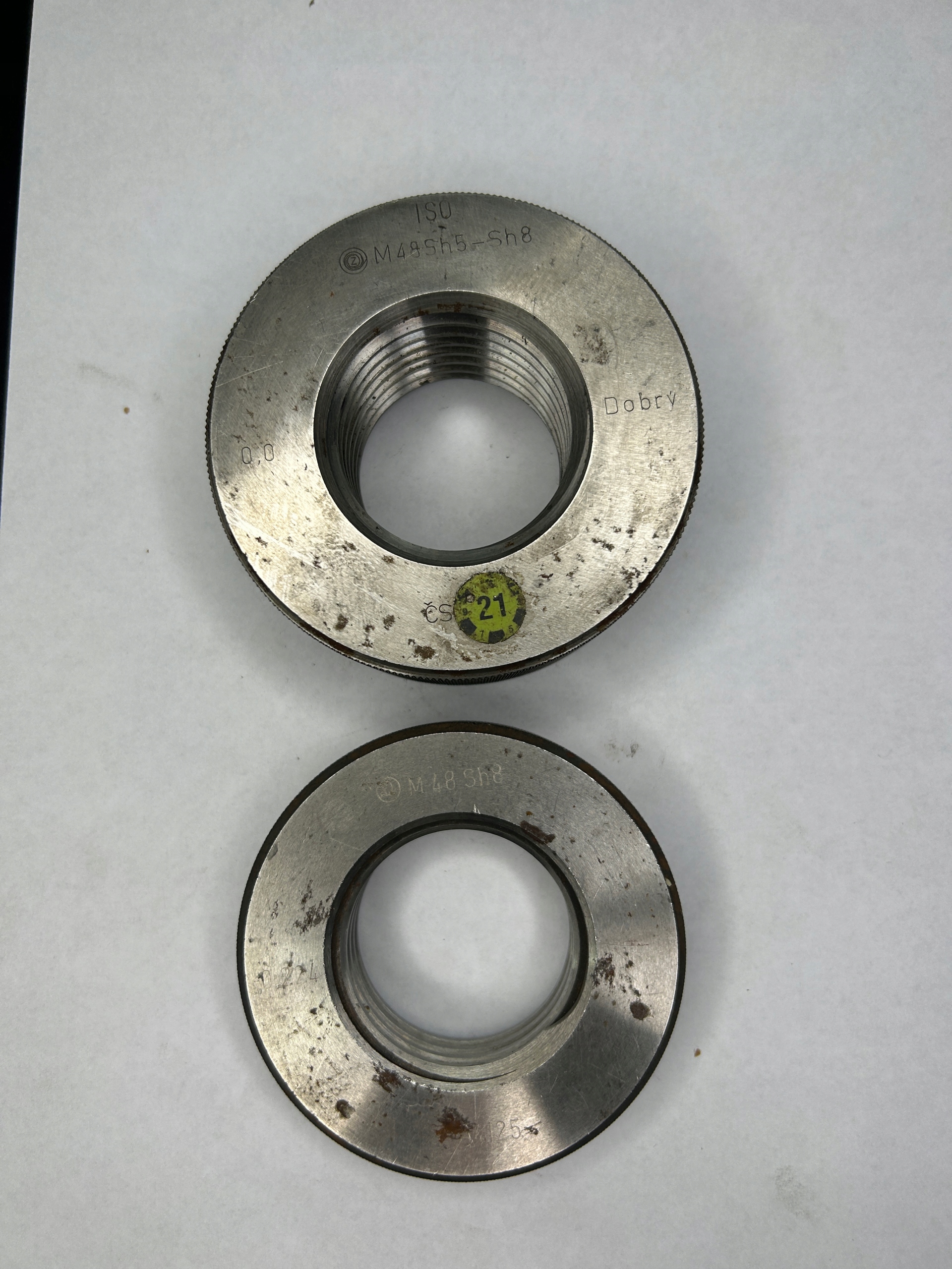 Sprawdzian pierścieniowy MSRh/MSRk m48x5 Sh8 M 48