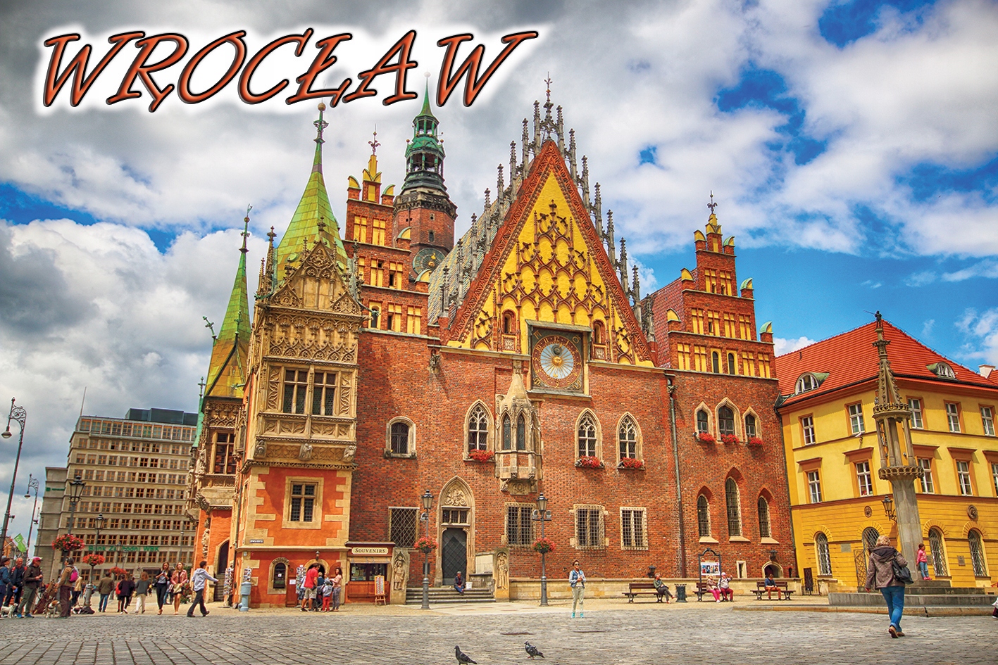 

Magnesy na lodówkę miasta - Wrocław