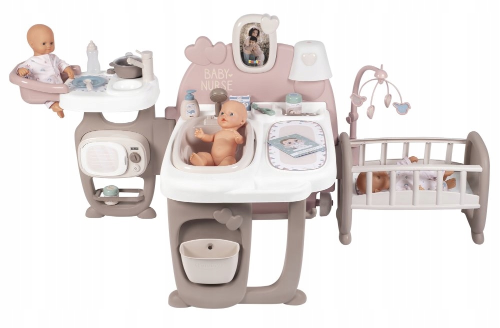 

Kącik Opiekunki Smoby Baby Nurse Domek Akcesoria