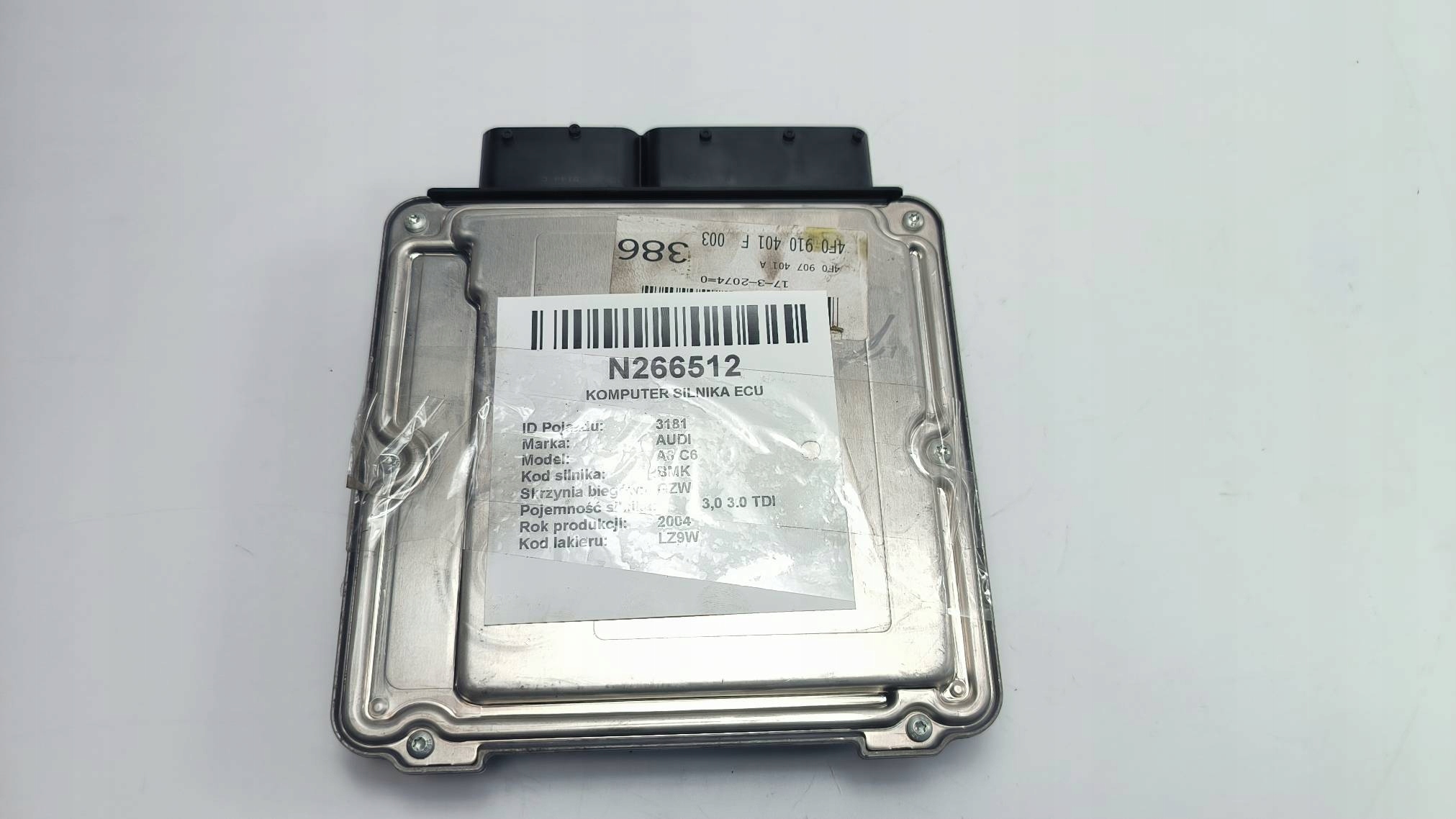 computer Motore ECU 4F0907401A 3.0 TDI AUDI A6 C6