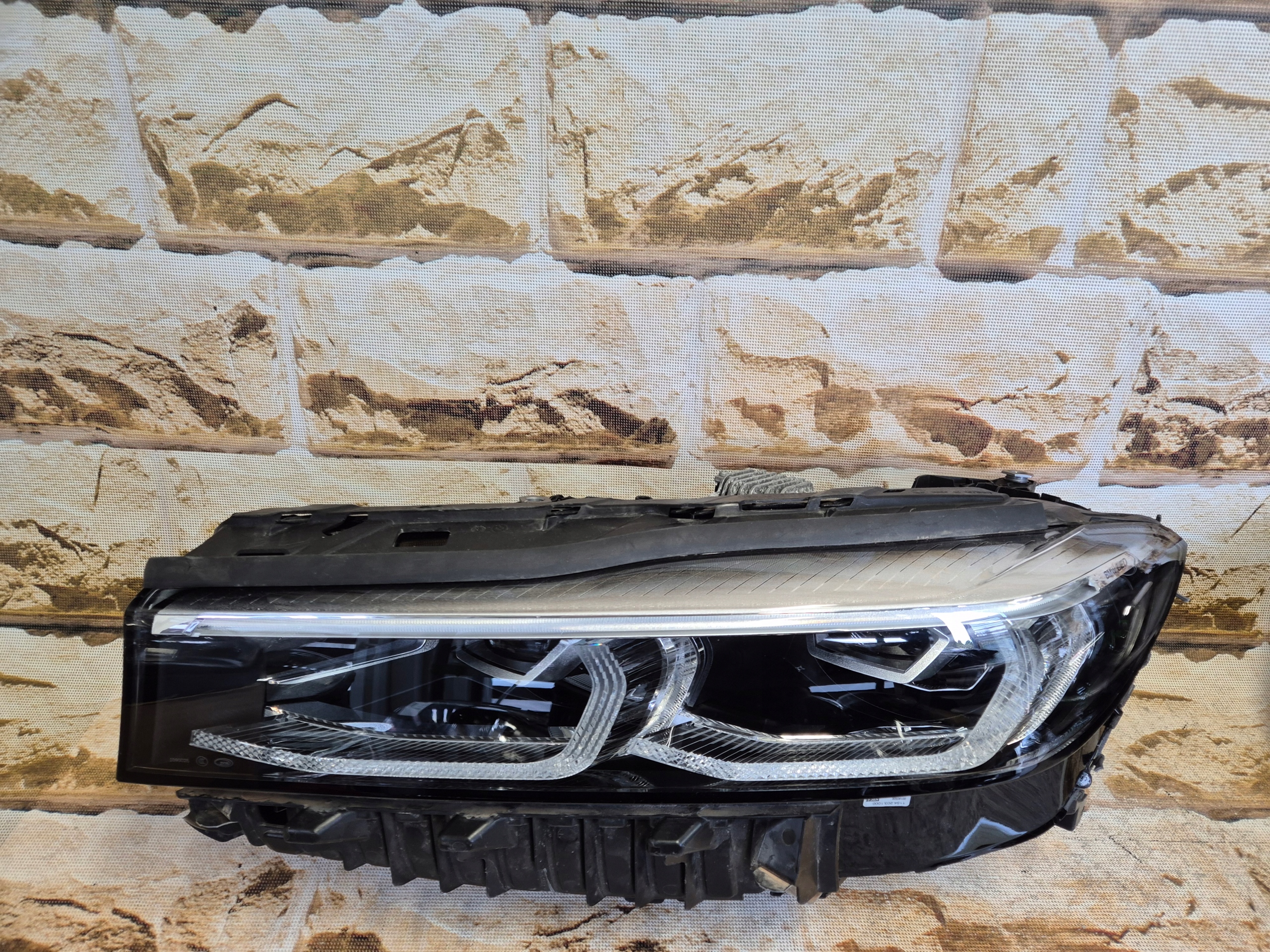 bmw 7 g11 lci lift full led adaptive lewa europa lampa + 2 moduły