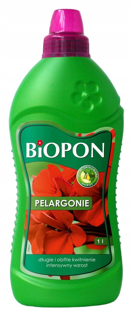 BIOPON NAWÓZ W PŁYNIE DO PELARGONII 1L