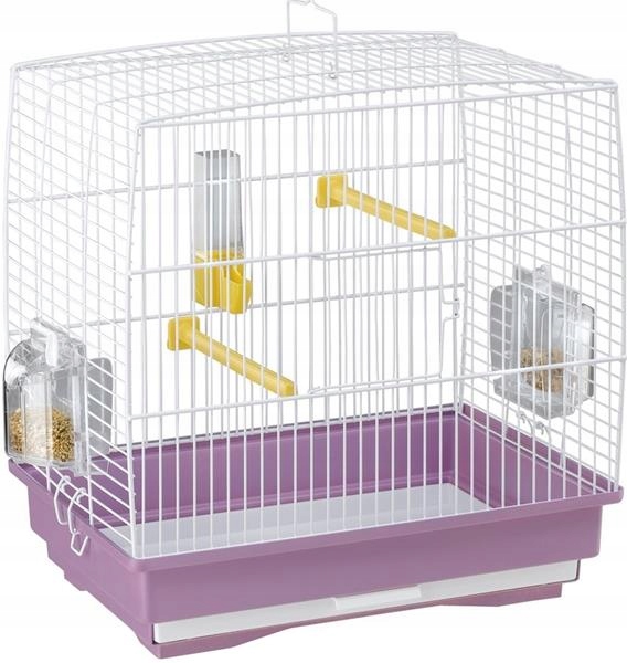 Klec pták s výbavou, bílá malá Rekord 1 Ferplast 35 x 25 x 37