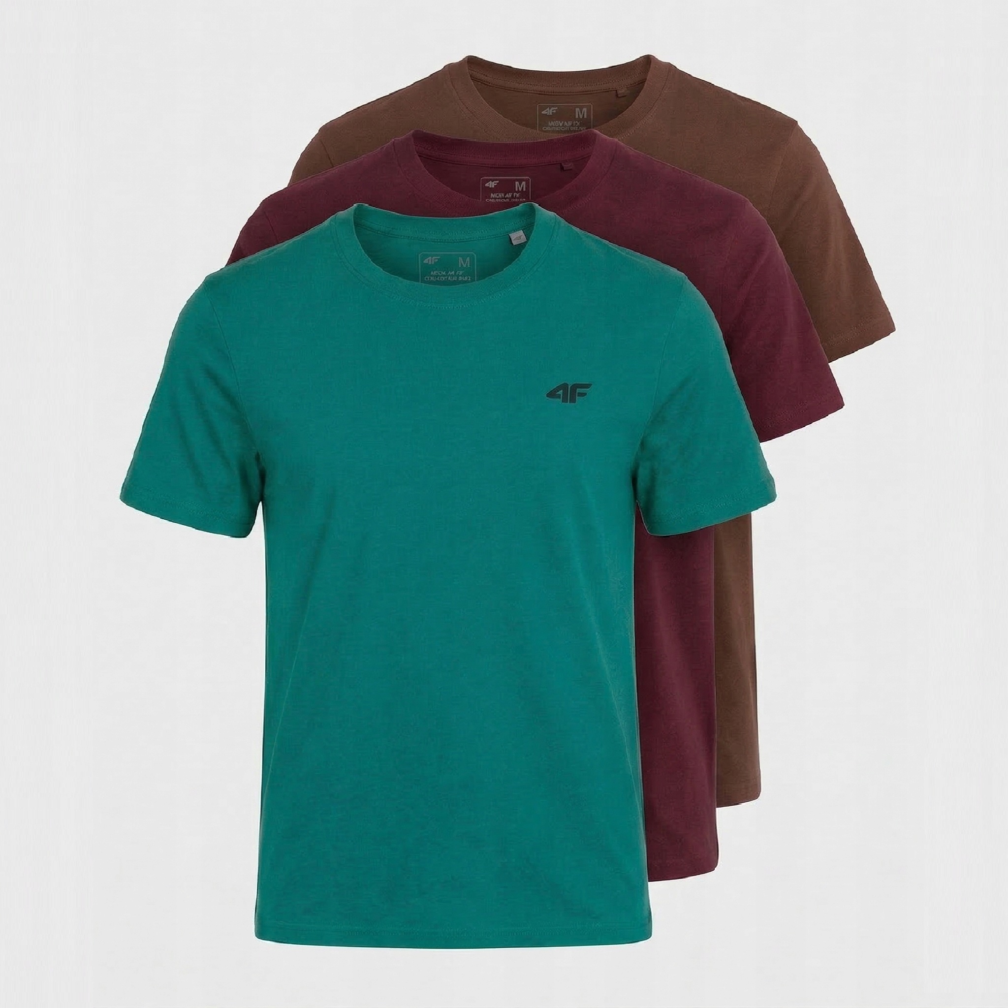 Pánské Tričko 4F Tričko Limitovaná Sada 3 Kusů S M3948 SS26