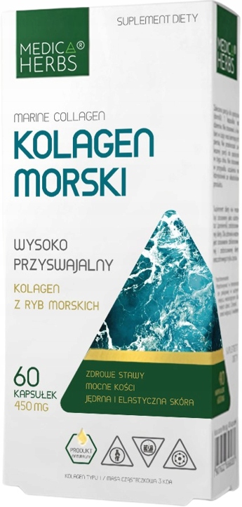 

Medica Herbs Kolagen Morski Tkanka Chrząstki Stawy