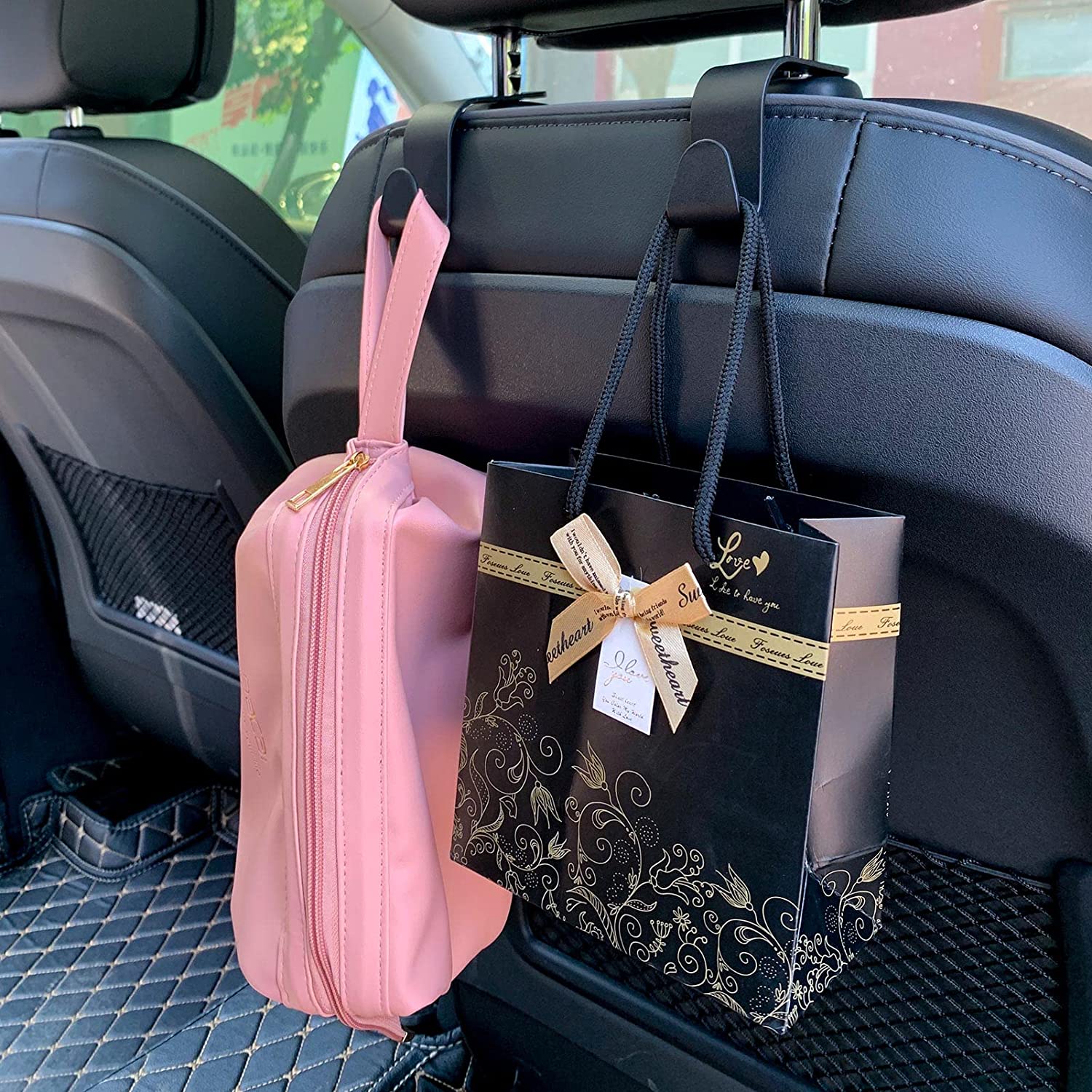 4 szt WIESZAK HACZYK NA ZAGŁÓWEK SAMOCHODU ZAKUPY Producent inny