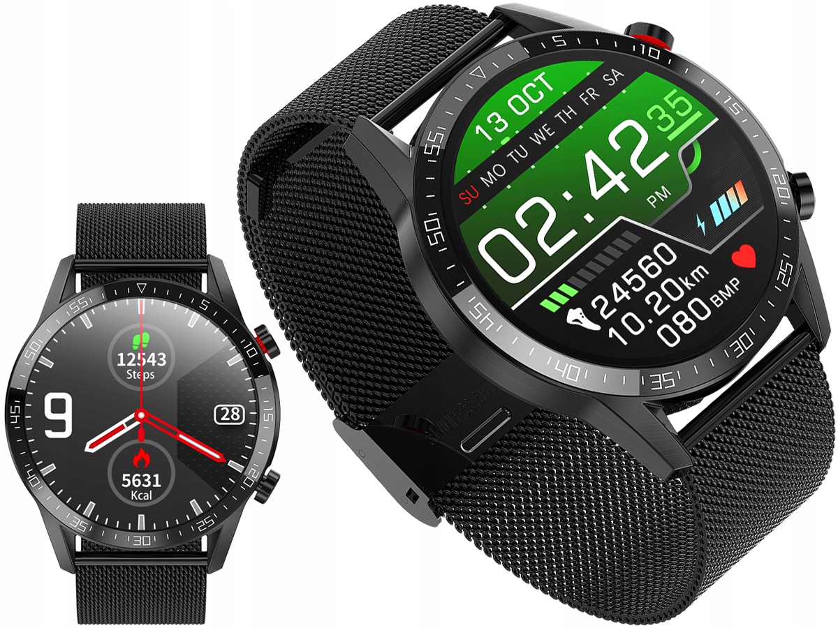 

Smartwatch Zegarek L13 Pomiar Ciśnienia Rozmowy