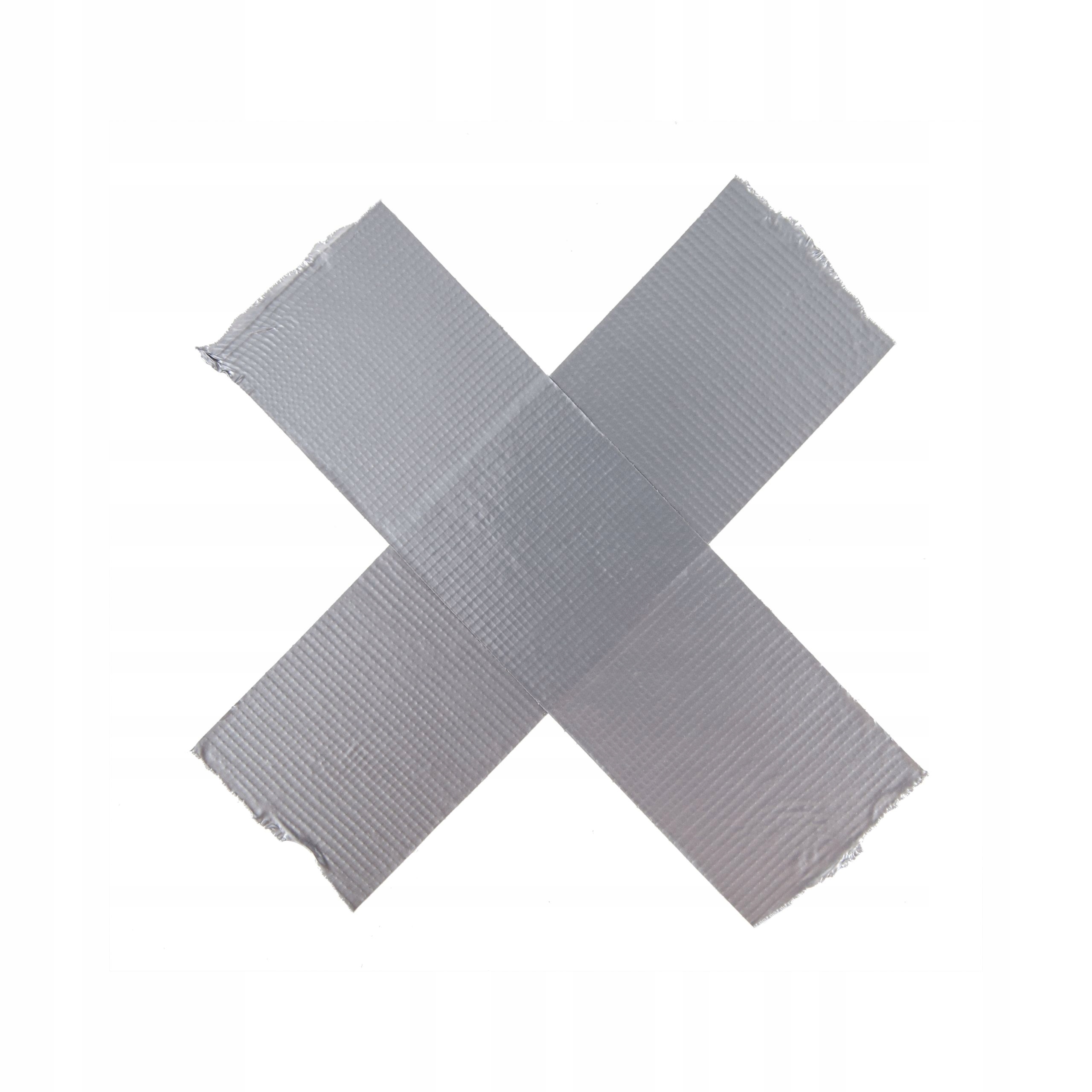 TAŚMA NAPRAWCZA klejąca monterska szara zbrojna mocna silver duct tape 15M Długość 15 m