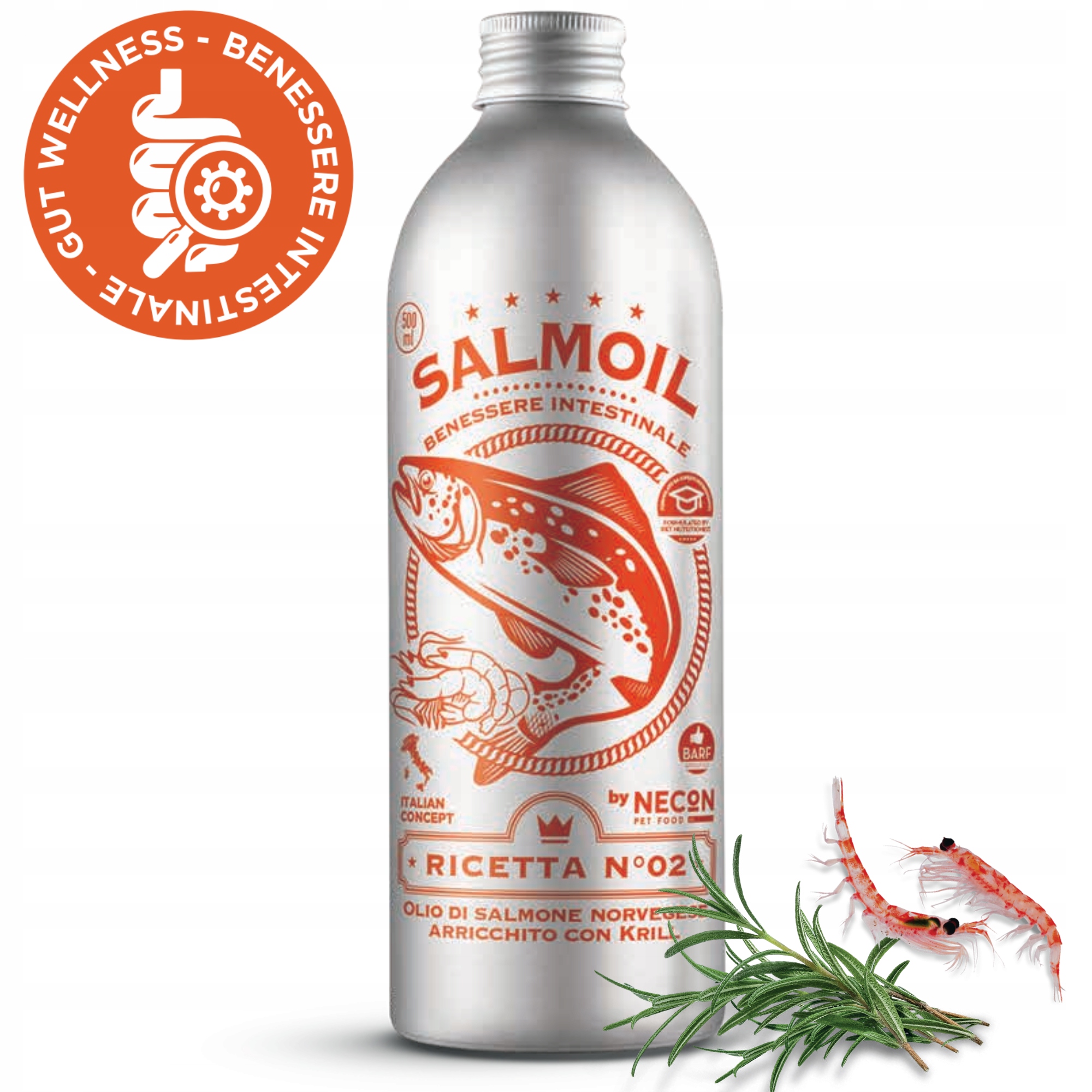 Levně Salmoil Ricetta 2 – Intestinal 250 ML