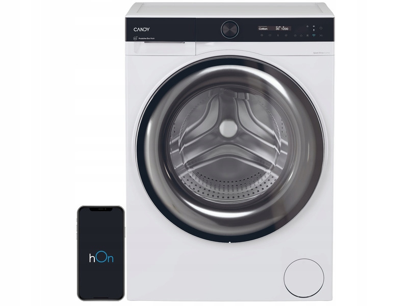 2X Pralko-suszarka Candy Bws 485SB8-S 1400 obr 59.5 cm biała