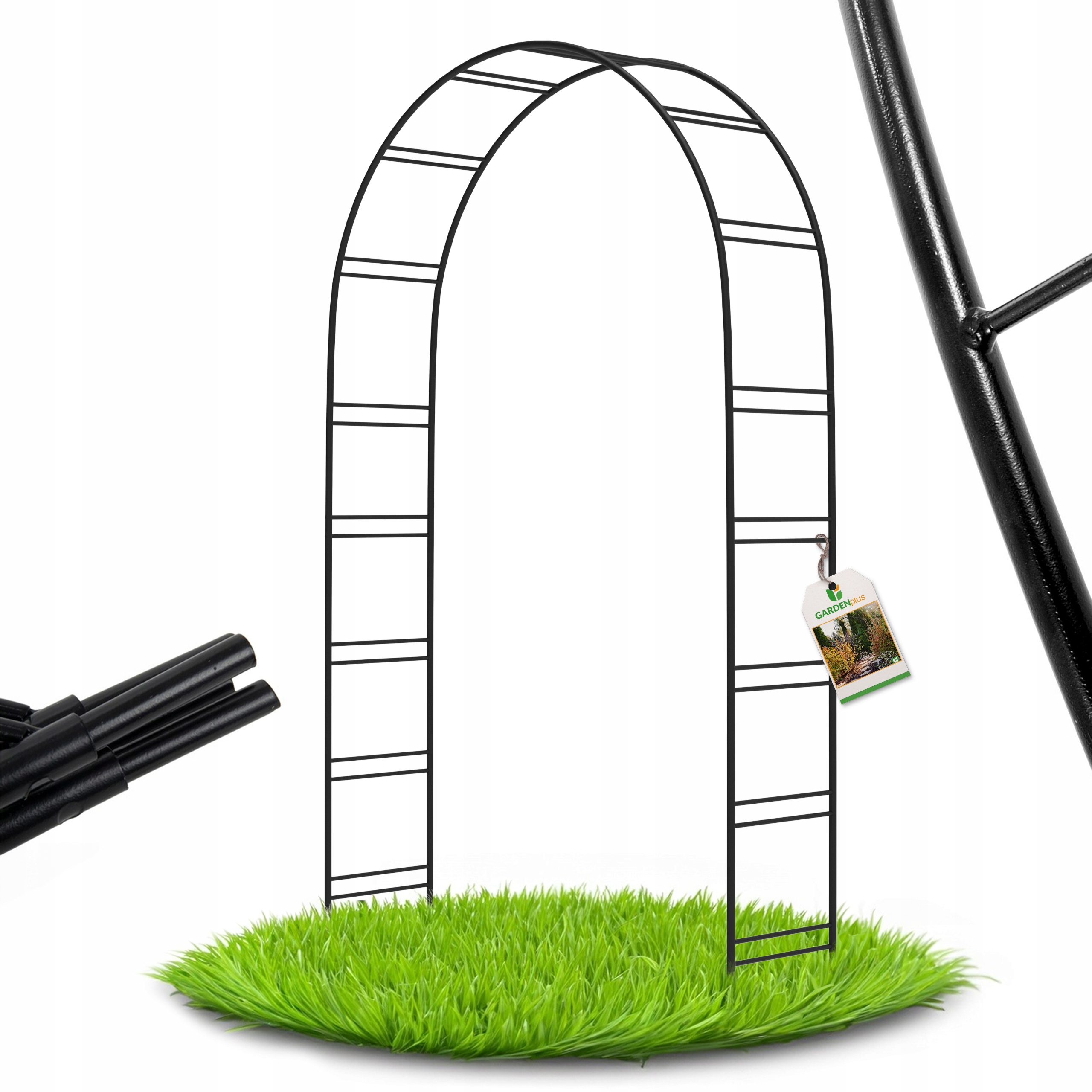 Pergola metalowa łukowa 250 cm Premium