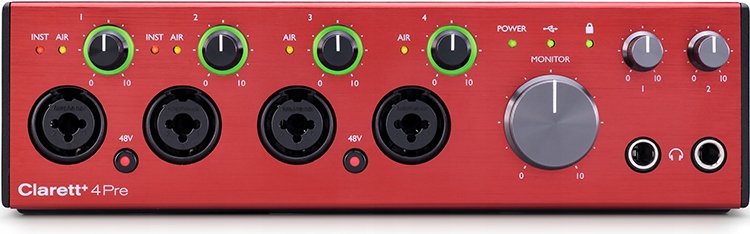 Focusrite Clarett+ 4Pre -NOWOŚĆ- Interfejs Audio | b-stock Kod producenta Focusrite Clarett+ 4Pre