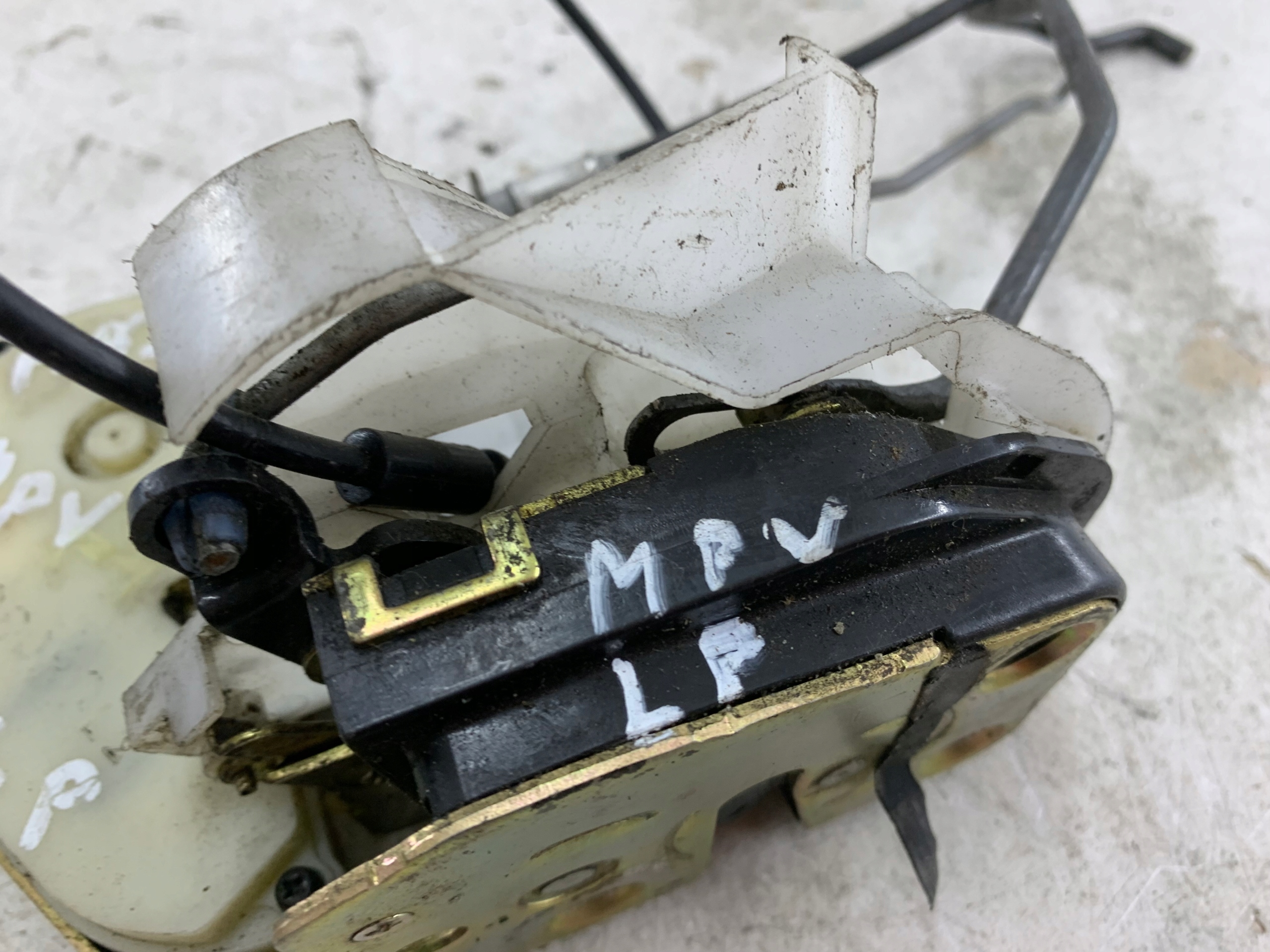 MAZDA MPV lock door left front