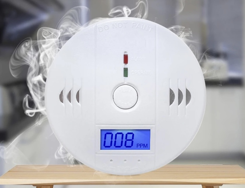 Czujnik Czadu i Dymu Tlenku Węgla Bezprzewodowy Marka Asato