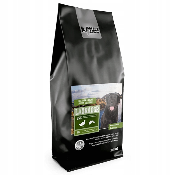 Levně Krmivo pro psy Black Canyon Labrador Krůta a losos 14 kg