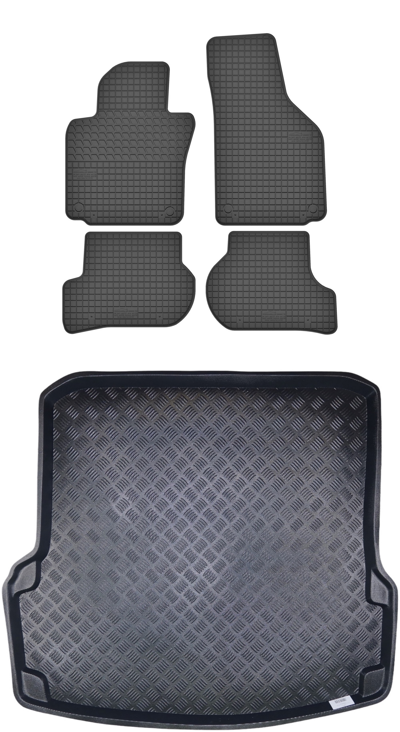 Koberce nosič pro: Škoda Octavia II 2004-2013 hatchback sedan