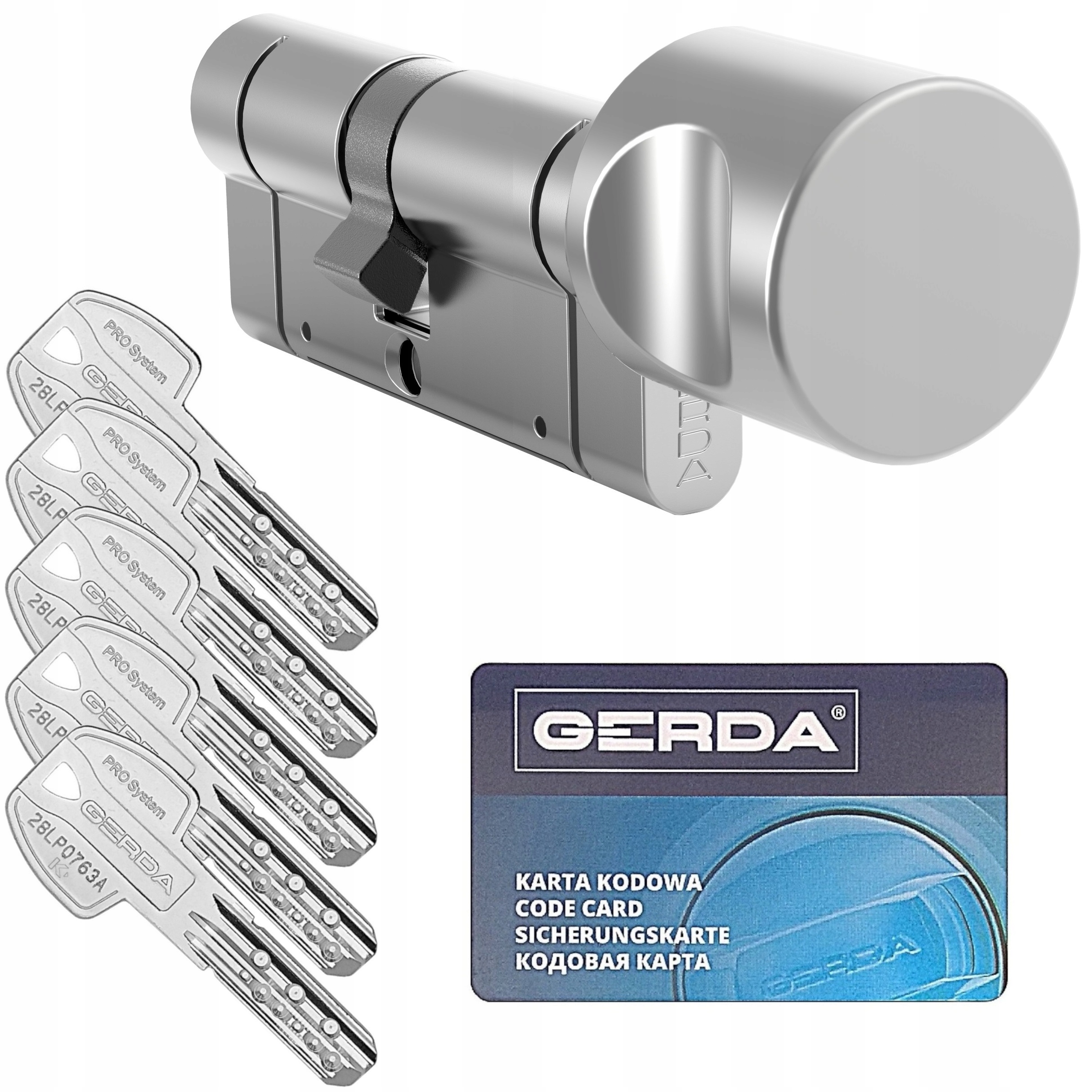 vložka Gerda Pro System 30/30G s knoflíkem