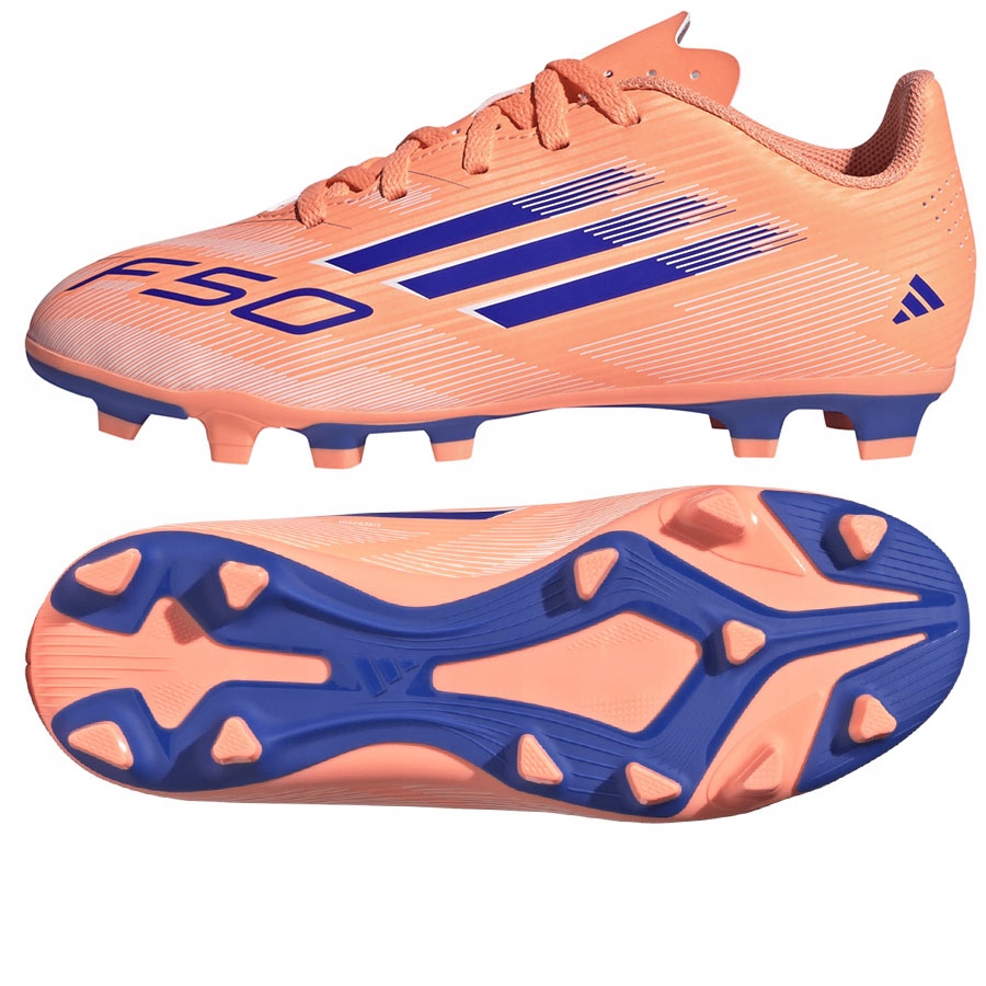 Adidas F50 Club Jr Fg/mg (37 1/3) Boty Lanki Unisex Jr Oranžová