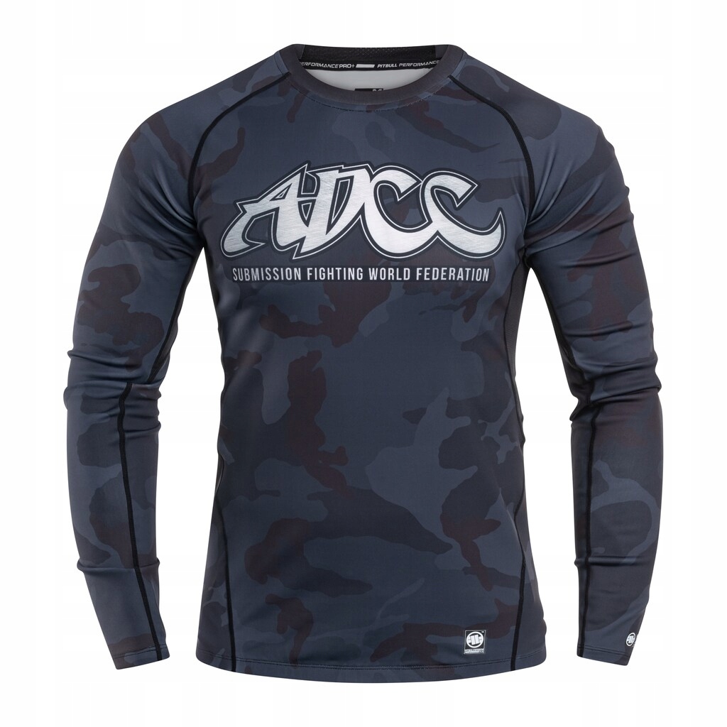 Koszulka termoaktywna Pitbull LongSleeve Rashguard Adcc Camo XXL