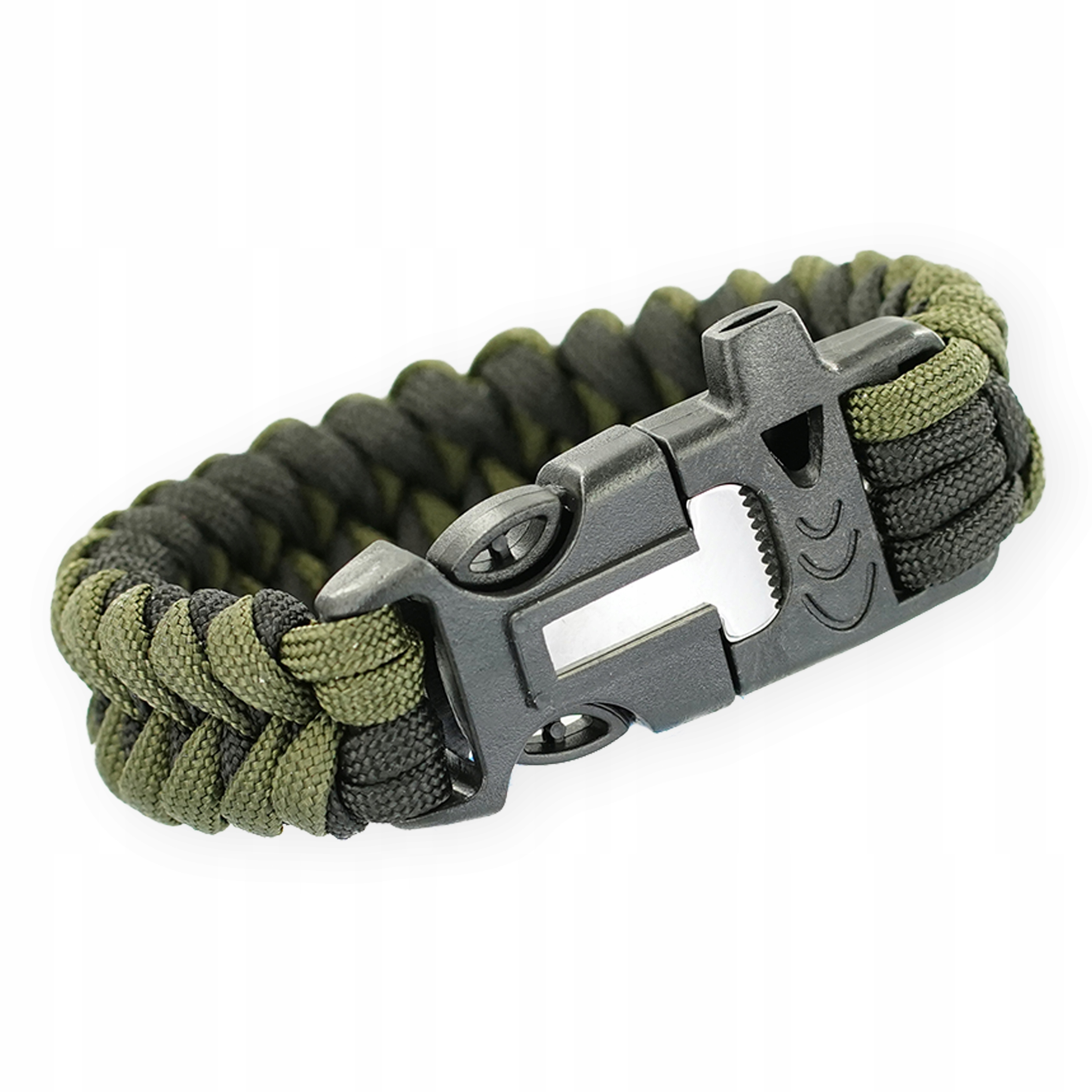 

Kongbo Bransoletka survivalowa 3m olive czarny