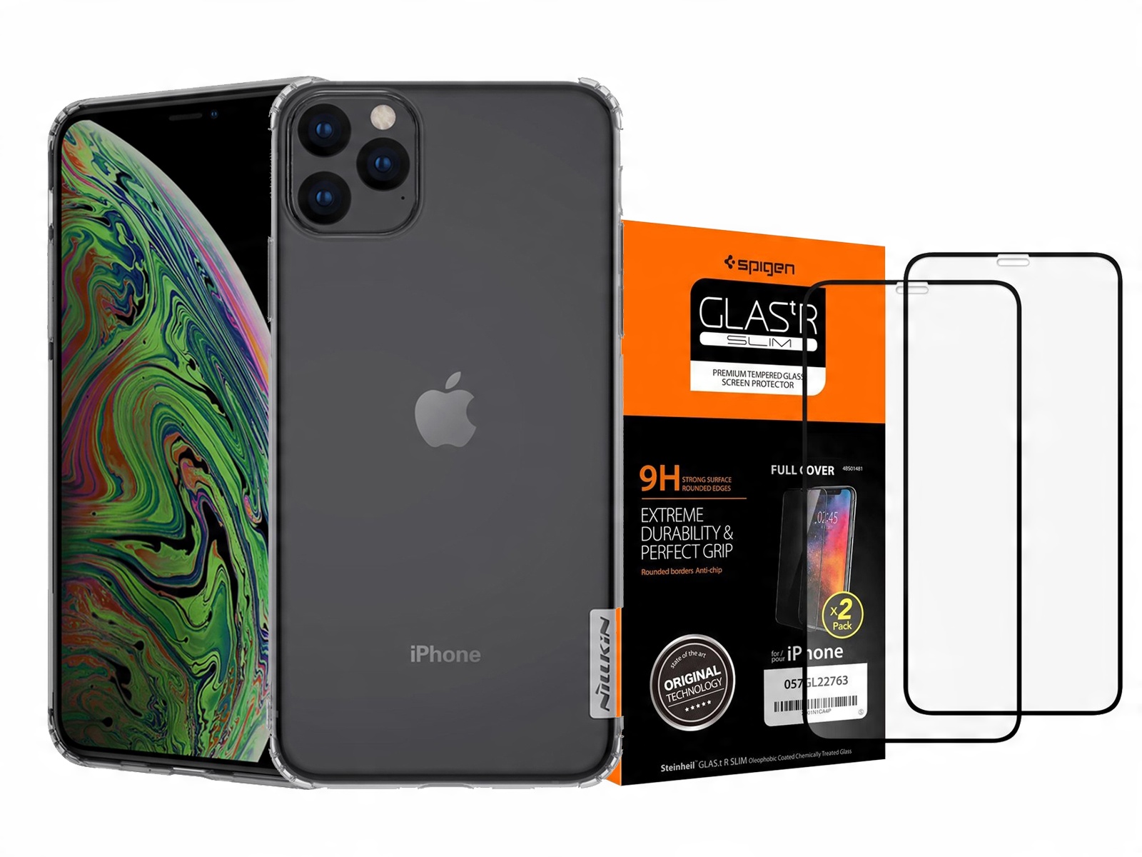 

Nillkin N. Etui Do Iphone 11 Pro +szkło Spg 2-PACK