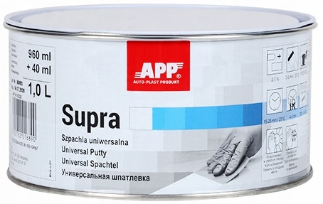

App Supra Szpachla Uniwersalna Z Utwardzaczem 1L