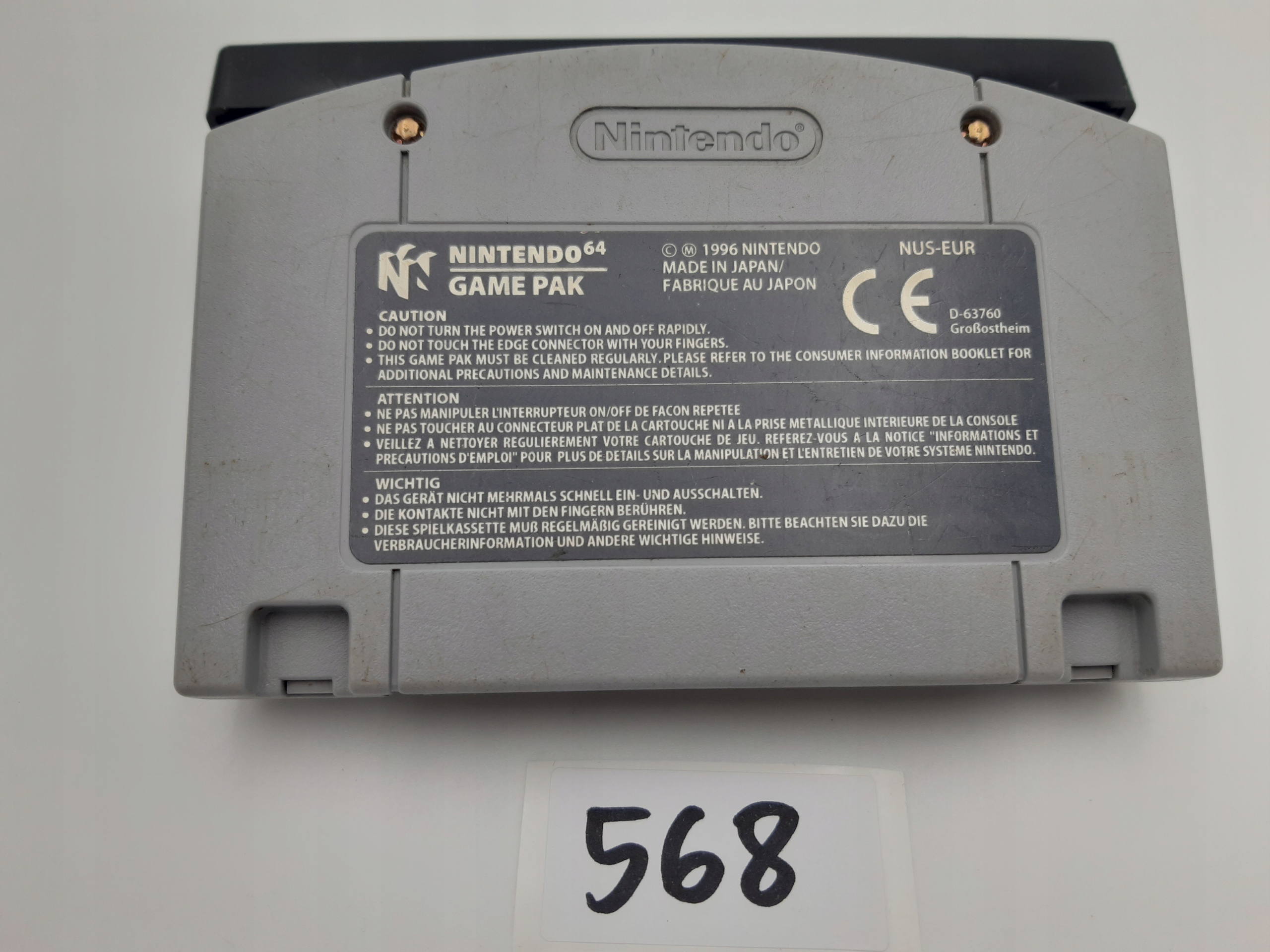 NINTENDO 64 MARIO KART 64 Platforma Nintendo 64