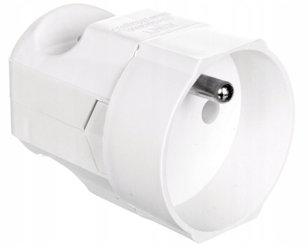 

Gniazdo przenośne 16A z/u 250V białe GN-170