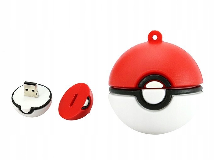 Pendrive Usb Gyors Flash Drive Ultra Memória Pendant Pen Pokeball 64GB