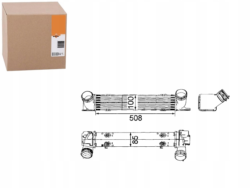 NRF30797 Intercooler Bmw E81-E90 Asistent řidiče #33