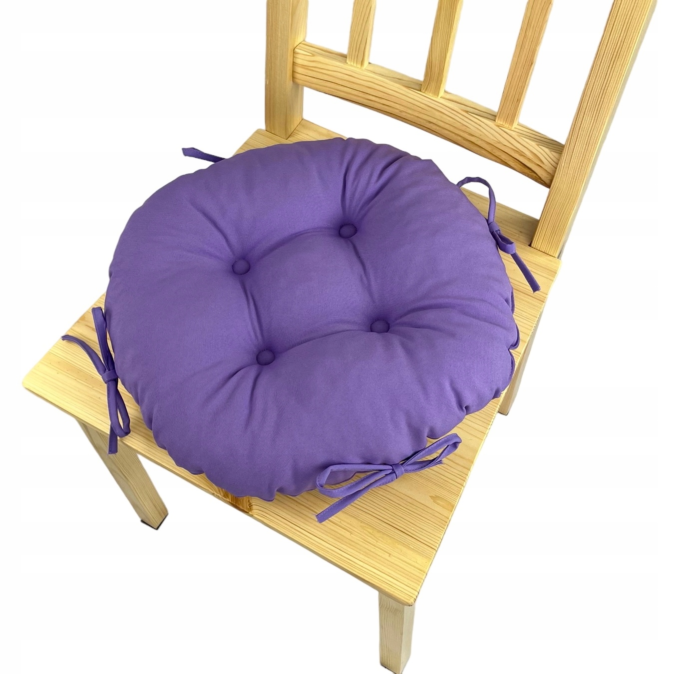

Poduszka na krzesło taboret 35cm jasny fiolet Koło