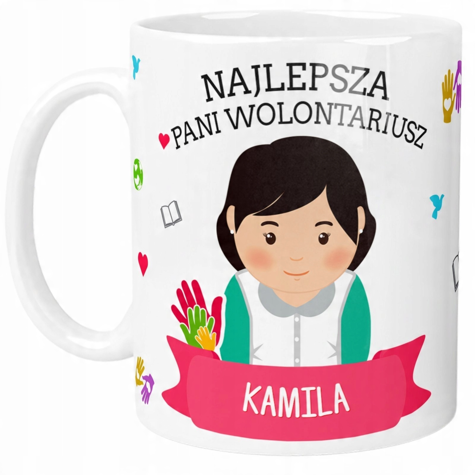

Personalizowany Kubek dla Pani Wolontariusz