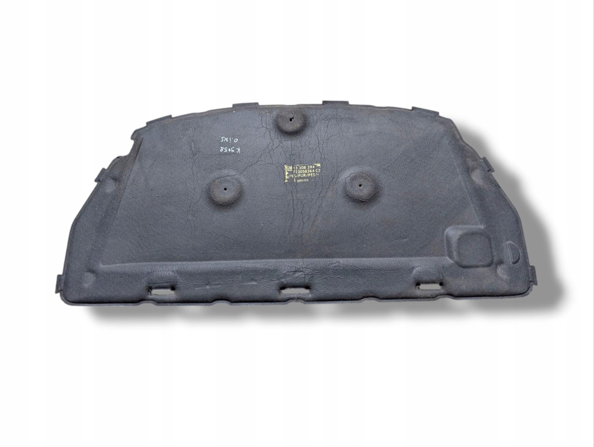 Insonorisation du capot Moteur Opel Insignia A 2010 13308394