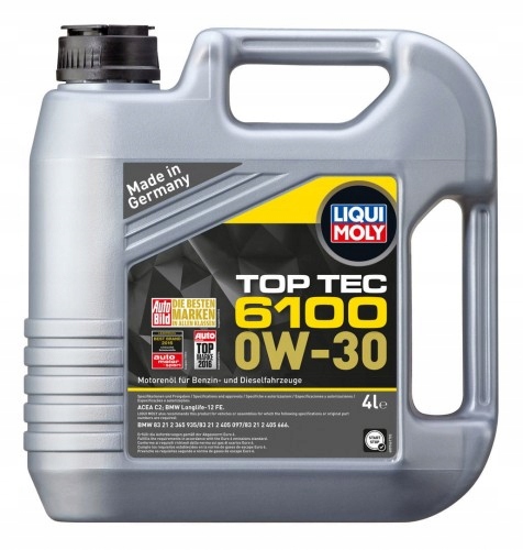Olej Liqui Moly 0V30 4 L Top Tec 6100 C2 LL-12 Fe Bmw 83 21 2 365 935